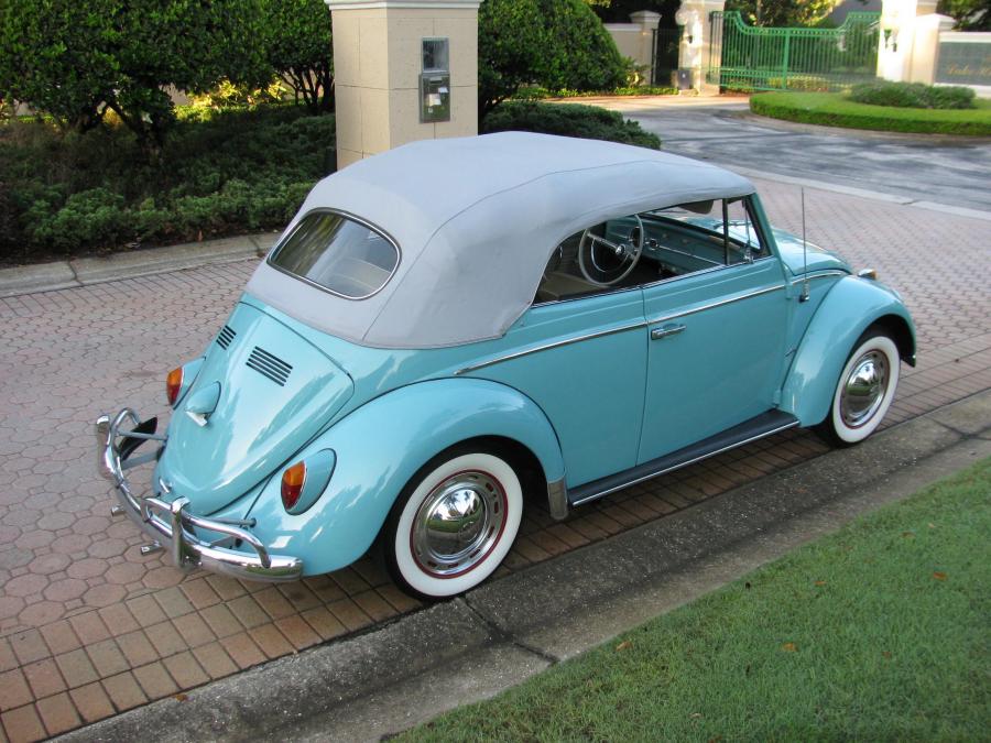  Volkswagen Beetle Cabriolet 1963 года  (фото 14 из 17)